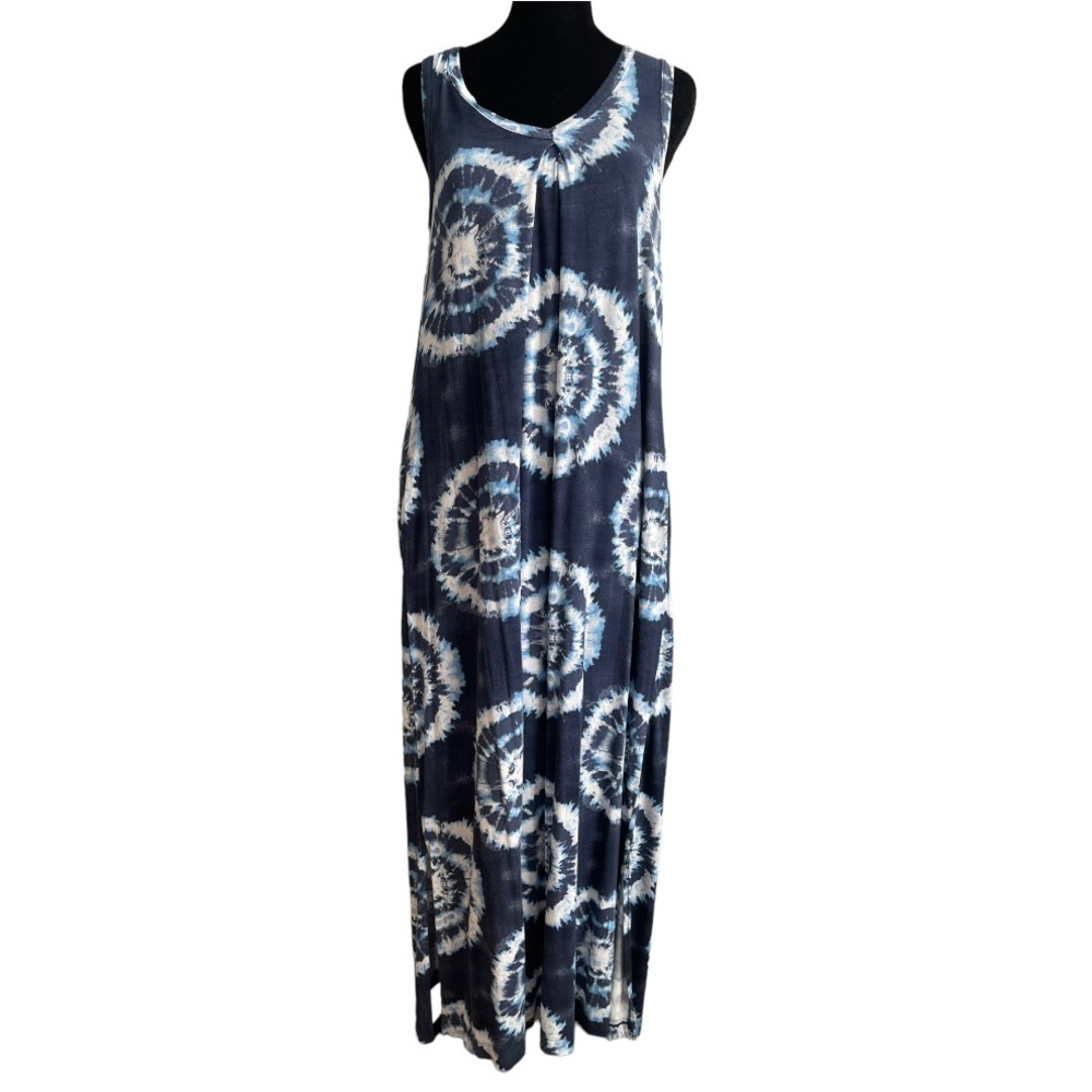 Koolaburra By Ugg Modal Tie Dye Racerback Summer Beach Maxi Dress Size XS